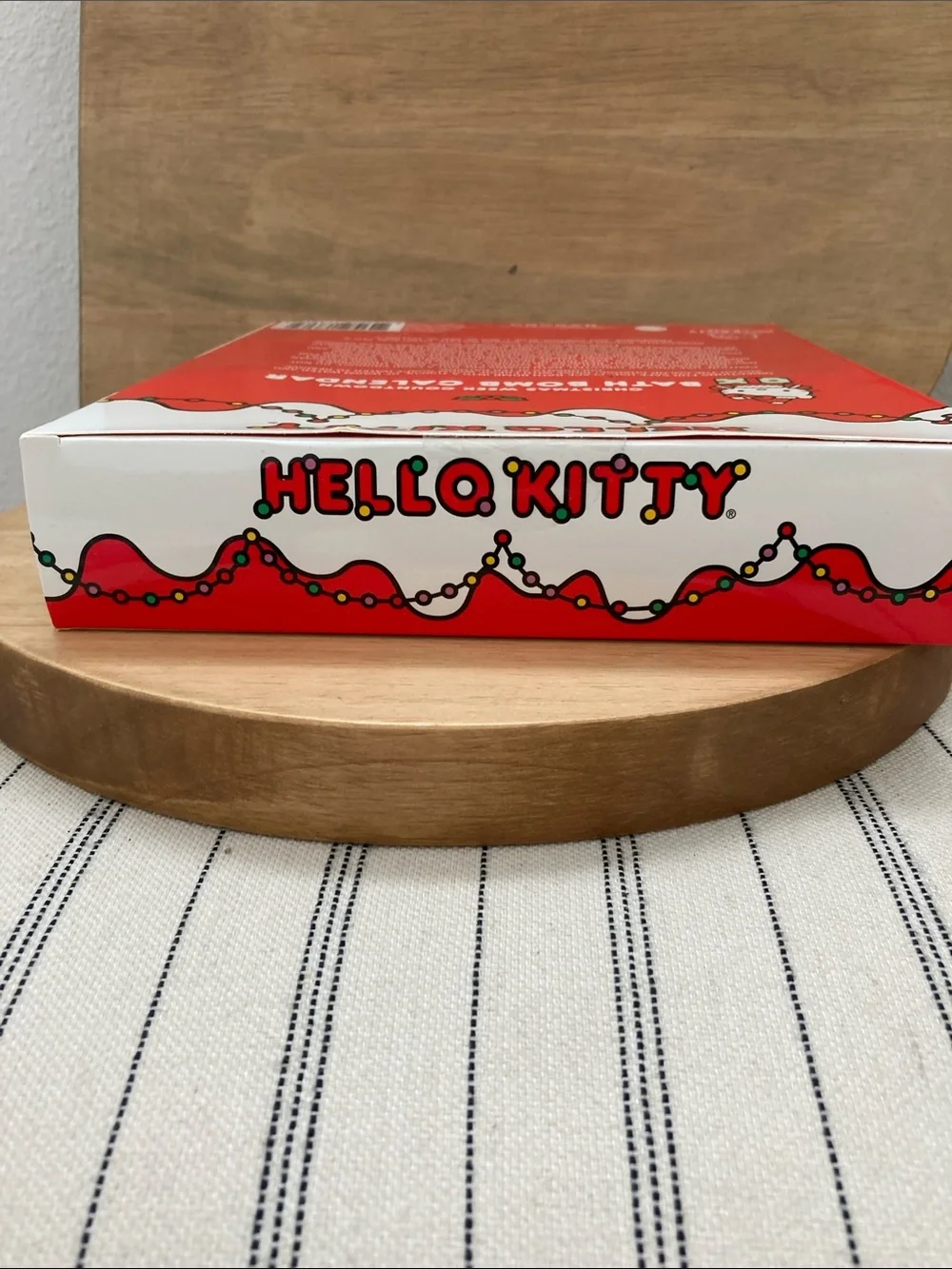 SALE! NWT Hello Kitty Red and White Holiday Bath Bomb Countdown Set